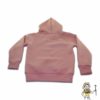 TUT Hoodie Sweatshirt Long Sleeve Kids size 06 Pastel Pink Back side T1HOK06PP00000 Egyptian Kings cord ticket modern cuffs pocket