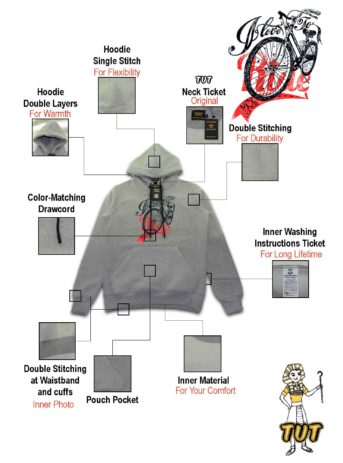 TUT-Hoodie-Sweatshirt-Long-Sleeve-Men-Grey-T1HOM00GR000013-front-printing-I-Love-To-Ride-My-bike-with-التفاصيل