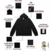 TUT Hoodie Sweatshirt Long Sleeve men size M Black T1HOMM0BK00000 Front Product Details neck original double stitching for durability inner washing instructions long lifetime material your comfort pouch pocket waistband and cuffs photo color matching draw cord layers warmth single stitch flexibility