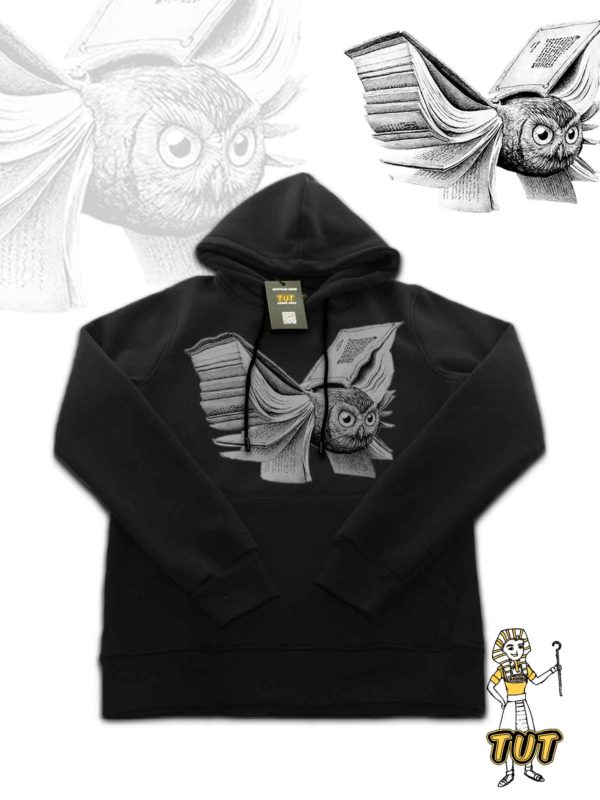 TUT-Hoodie-Sweatshirt-Long-Sleeve-Men-Black-T1HOM00BK00018-Front-printed-Owlbook