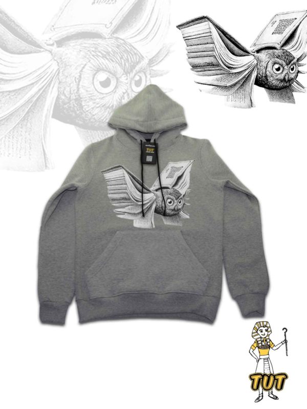 TUT-Hoodie-Sweatshirt-Long-Sleeve-Men-Gray-T1HOM00GR00018-Front-printed-Owlbook