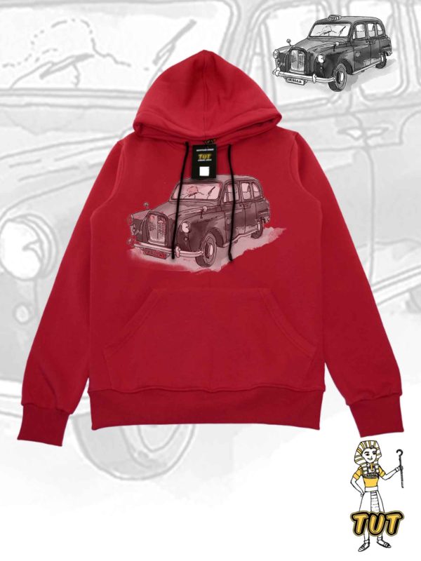 TUT-Hoodie-Sweatshirt-Long-Sleeve-Men-Red-T1HOM00RD00061-London-Classic-Taxi-Black-and-White