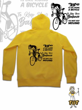 TUT-Hoodie-Sweatshirt-Long-Sleeve-Men-أصفر- T1HOM00YL00024-Back-Printed-Sports-Life-IS-A-Bicycle