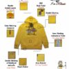 TUT-Hoodie-Sweatshirt-Long-Sleeve-Men-Yellow-T1HOM00YL00055-Brown-Vintage-car-Im-A-Classic-with-details