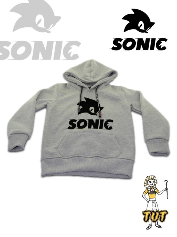 TUT-Hoodie-Sweatshirt-Long-Sleeve-Kids-Gray-T1HOK00GR000113-Front-printed-Games-Sonic-Logo