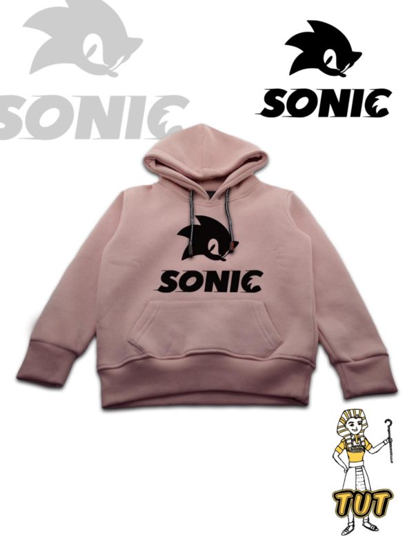 TUT-Hoodie-Sweatshirt-Long-Sleeve-Kids-Pastel-Pink-T1HOK00PP000113-Front-printed-Games-Sonic-Logo