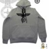 TUT-Hoodie-Sweatshirt-Long-Sleeve-Men-Gray-T1HOM00GR00084-Front-Printed-Animals-Germany-Eagle