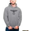 TUT-Hoodie-Sweatshirt-Long-Sleeve-Men-Gray-T1HOM00GR00084-Front-Printed-Animals-Germany-Eagle-Model