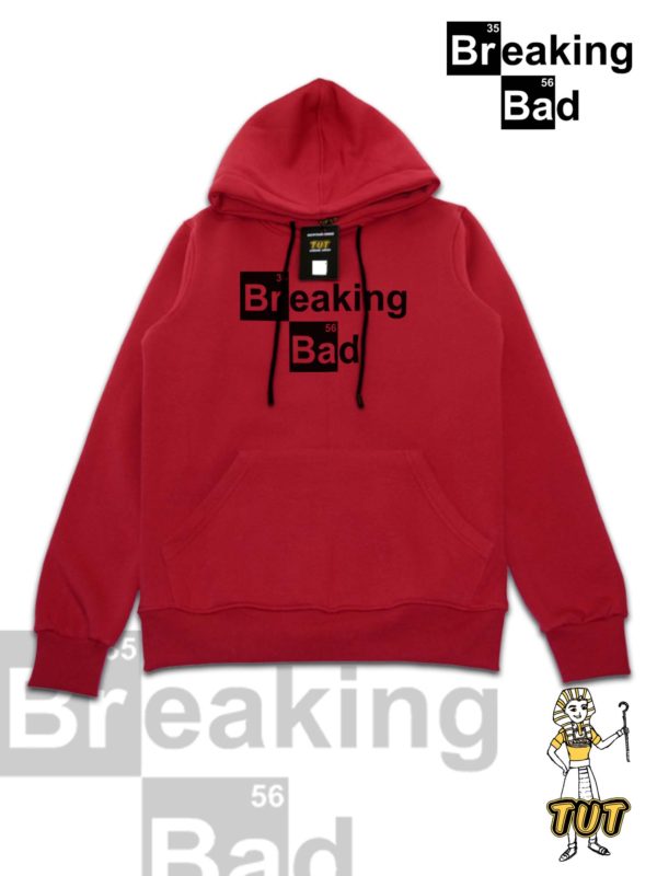 TUT-Hoodie-Sweatshirt-Long-Sleeve-Men-Red-T1HOM00RD00088-Front-Printed-Movies-Series-Braking-Bad-Danger