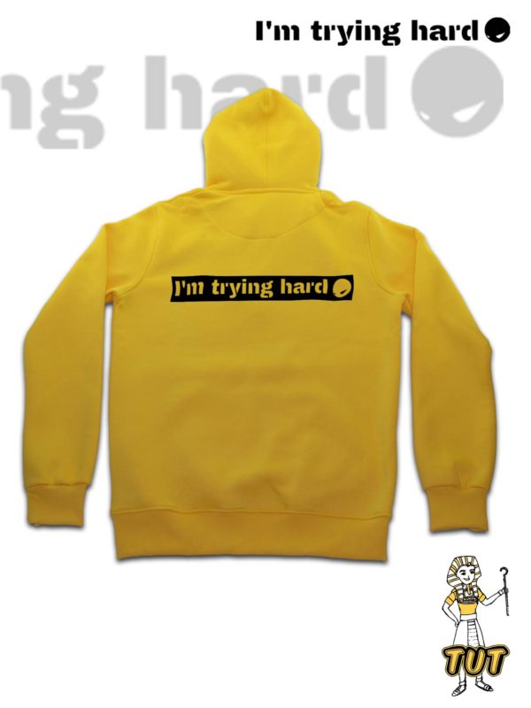 TUT-Hoodie-Sweatshirt-Long-Sleeve-Men-Yellow-T1HOM00YL00T00102-Back-Quotations-Im-trying-hard