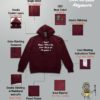 TUT-Hoodie-Sweatshirt-Long-Sleeve-Women-Maroon-T1HOW00MR00110-front-printed-Quotations-I-Just-Dont-want-with-details