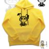 TUT-Hoodie-Sweatshirt-Long-Sleeve-Women-Pastel-Yellow-T1HOW00YL00101-front-printed-Horror-Cute-Rabbit