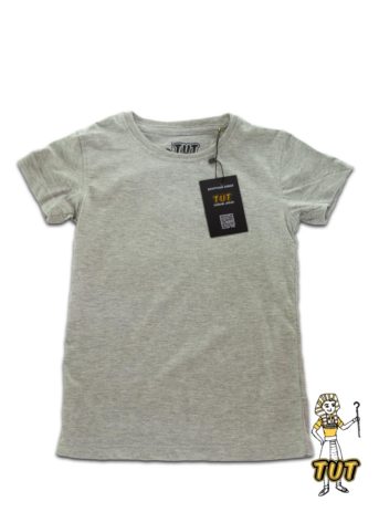 TUT-Slim-Fit-Round-T-Shirt-Short-Sleeve-Kids-06-Gray-T2RTK06GR00000-Front