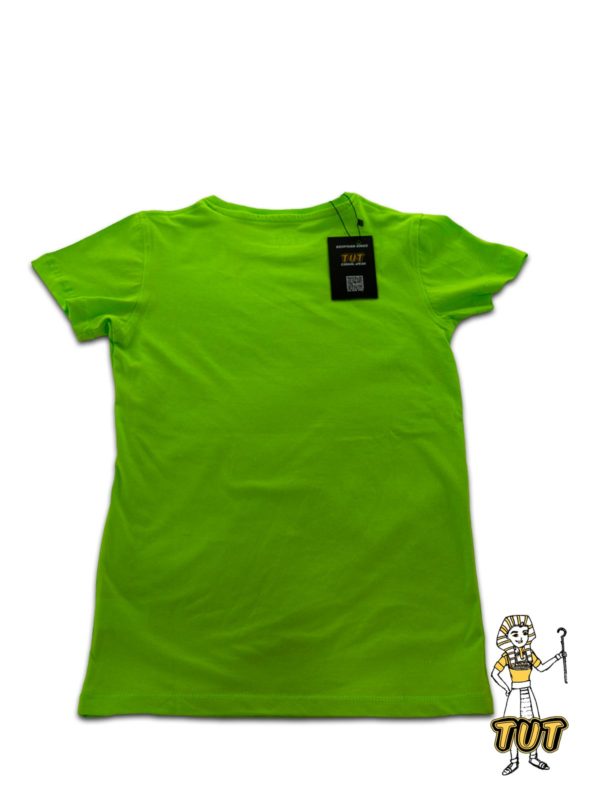 TUT-Slim-Fit-Round-T-Shirt-Short-Sleeve-Kids-12-Phosphoric-Green-T2RTK12PG00000-Back