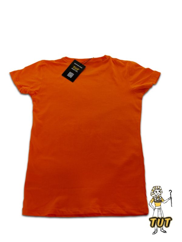 TUT-Slim-Fit-Round-T-Shirt-Short-Sleeve-Kids-12-Phosphoric-Orange-T2RTK12PO00000