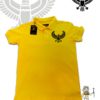 TUT-Slim-Fit-Polo-T-Shirt-Short-Sleeve-Men-Yellow-T2PTM00YL00125-Front-Printed-Egyptian-Eagle
