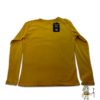 TUT-Slim-Fit-Round-T-Shirt-Long-Sleeve-Women-Mustard-Yellow-T2RLW00MY00000-Back