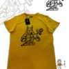 TUT-Slim-Fit-Round-T-Shirt-Short-Sleeve-Men-Mustard-Yellow-T2RTM00MY00120-Front-Printed-Anubis-Guard