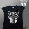 TUT-Slim-Fit-Round-T-Shirt-Short-Sleeve-Women-Black-T2RTW00BK00126-Sphynx-Cat-Front-Printed