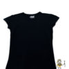 TUT-Slim-Fit-Round-T-Shirt-Short-Sleeve-Women-Blue-Black-T2RTW00BB00000-Front