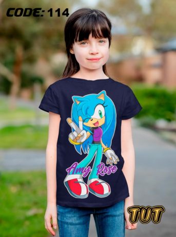 Kids-Blue-Black-T2RTK014BB00114-Sonic-Amy-Rose-Models