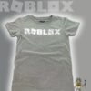 TUT-Round-Cotton-T-Shirt-Short-Sleeve-Kids-Gray-T2RTK00GR00164-Printed-Roblox