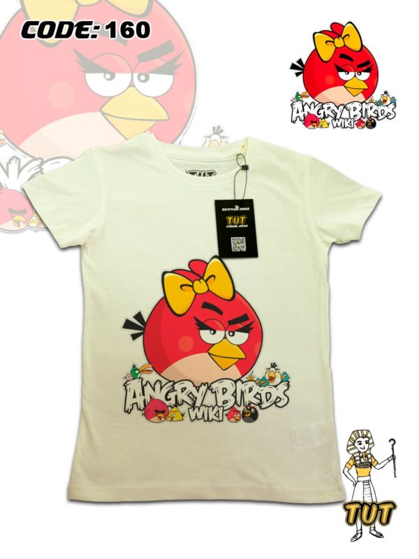 TUT-Round-Cotton-T-Shirt-Short-Sleeve-Kids-Off-White-T2RTK00OW00160-Printed-Angry-Birds-WIKI