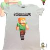 TUT-Round-Cotton-T-Shirt-Short-Sleeve-Kids-Off-White-T2RTK00OW00165-Printed-Minecraft-Alex