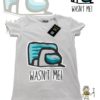 TUT-Round-Cotton-T-Shirt-Short-Sleeve-Kids-Off-White-T2RTK00OW00172-Printed-Among-US-Wasnt-Me