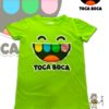 TUT-Round-Cotton-T-Shirt-Short-Sleeve-Kids-Phosphoric-Green-T2RTK00PG00194-Printed-TOCA-BOCA