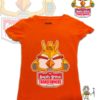 TUT-Round-Cotton-T-Shirt-Short-Sleeve-Kids-Phosphoric-Orange-T2RTK00PO00161-Printed-Bumblebee-Angry-Birds-Transformers