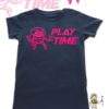 TUT-Slim-Fit-Round-Cotton-T-Shirt-Short-Sleeve-Kids-Blue-Black-T2RTK00BB00144-Printed-Play-Time