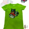 TUT-Slim-Fit-Round-Cotton-T-Shirt-Short-Sleeve-Kids-Phosphoric-Green-T2RTK00PG00157-Printed-Autobirds