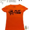 TUT-Slim-Fit-Round-Cotton-T-Shirt-Short-Sleeve-Kids-Phosphoric-Orange-T2RTK00PO00144-Printed-Play-Time