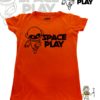 TUT-Slim-Fit-Round-Cotton-T-Shirt-Short-Sleeve-Kids-Phosphoric-Orange-T2RTK00PO00145-Printed-Space-Play