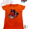 TUT-Slim-Fit-Round-Cotton-T-Shirt-Short-Sleeve-Kids-Phosphoric-Orange-T2RTK00PO00157-Printed-Autobirds