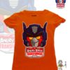 TUT-Slim-Fit-Round-Cotton-T-Shirt-Short-Sleeve-Kids-Phosphoric-Orange-T2RTK00PO00158-Printed-Angry-Birds-Optimus-Prime
