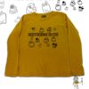 TUT-Slim-Fit-Round-T-Shirt-Long-Sleeve-Women-Mustard-Yellow-T2RLW00MY00111-Printed-Quotations-Happiness-Is-Me