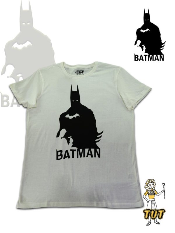 TUT-Slim-Fit-Round-T-Shirt-Short-Sleeve-Men-Off-White-T2RTM00OW00134-Printed-Batman-Justice-League