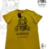 TUT-Slim-Fit-Round-Cotton-T-Shirt-Short-Sleeve-Men-Mustard-Yellow-T2RTM00MY00141-Printed-Balck-Space-Science-is-future