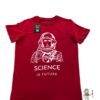 TUT-Slim-Fit-Round-Cotton-T-Shirt-Short-Sleeve-Men-Red-T2RTM00RD00141-Printed-Balck-Space-Science-is-future