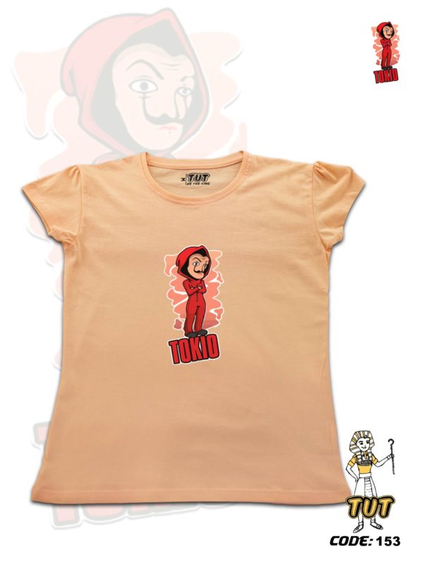 TUT-Slim-Fit-Round-Cotton-T-Shirt-Short-Sleeve-Women-Pale-Blush-T2RTW00PB00153-Printed-Red-Series-Tokio