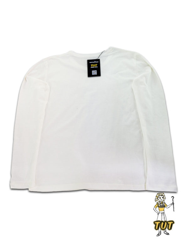 TUT-Slim-Fit-Round-T-Shirt-Long-Sleeve-Women-Off-White-T2RLW00OW00000-Back