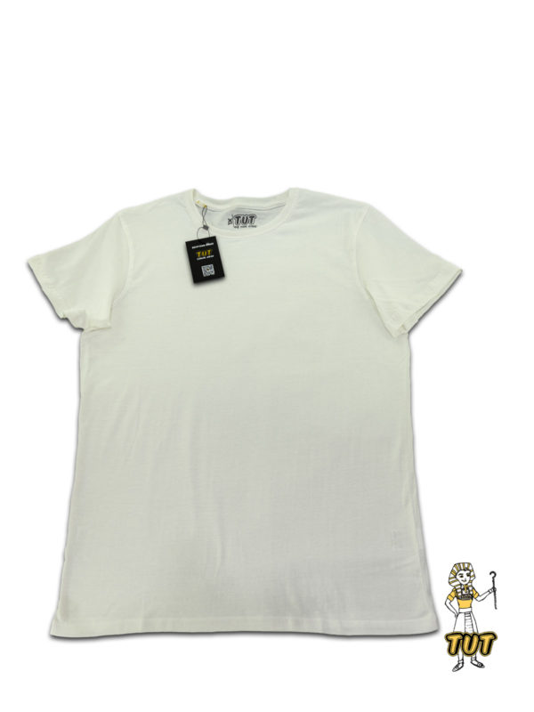 TUT-Slim-Fit-Round-T-Shirt-Short-Sleeve-Men-Off-White-T2RTM00OW00000-Front