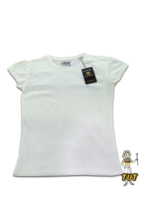 TUT-Slim-Fit-Round-T-Shirt-Short-Sleeve-Women-Off-White-T2RTW00OW00000-Front-1