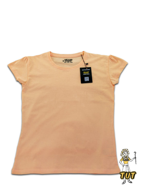 TUT-Slim-Fit-Round-T-Shirt-Short-Sleeve-Women-Pale-Blush-T2RTW00PB00000-Front