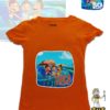 TUT-Round-Cotton-T-Shirt-Short-Sleeve-Kids-06-Phosphoric-Orange-T2RTK06PO00206-Printed-Cartoon-Luca