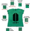 TUT-Slim-Fit-Round-Cotton-T-Shirt-Short-Sleeve-Women-Aquamarine-T2RTW00AM00188-Printed-Music-BTS-Army-Logo-Specs