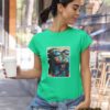 TUT-Slim-Fit-Round-Cotton-T-Shirt-Short-Sleeve-Women-Aquamarine-T2RTW00AM00210-Printed-Colors-Arts-Beauty-in-our-Model