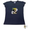 TUT-Slim-Fit-Round-Cotton-T-Shirt-Short-Sleeve-Women-Blue-Black-T2RTW00BB00214-Printed-Cartoon-Goofy